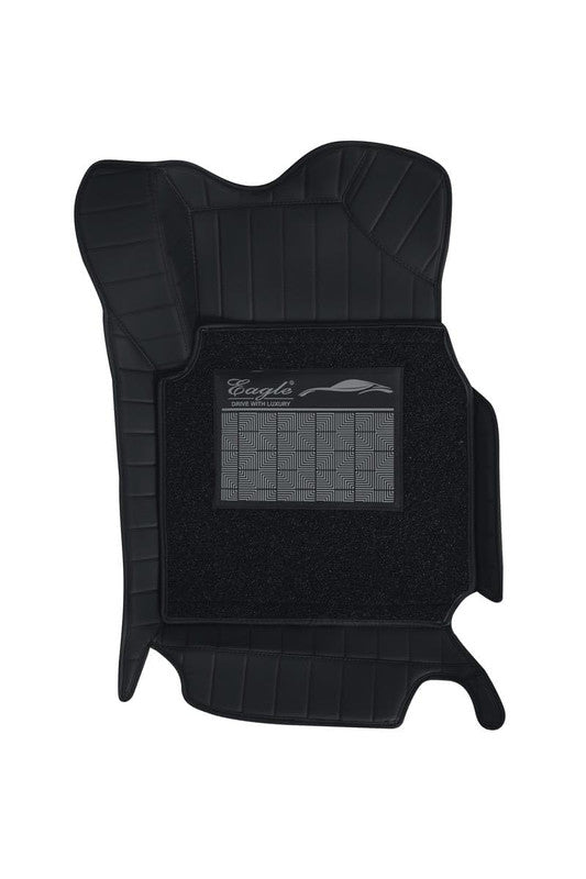 Hexa Black 9D Premium Car Mat